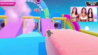 Toni Camille playing fall guys