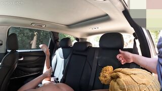 Boba Bitch public car sex creampie