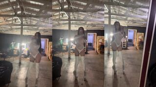 Bhad Bhabie see through mirror selfie