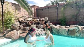 M.R OF - Lesbian Fun Pool & Shower