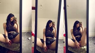 kiakuromi dildo masturbation ppv