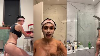 Mia Khalifa Shower Big Boobs Solo Onlyfans Video Leaked