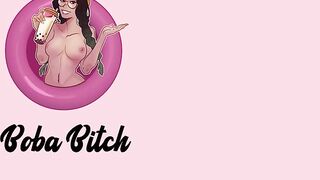 Boba Bitch sucking and fucking a small dick