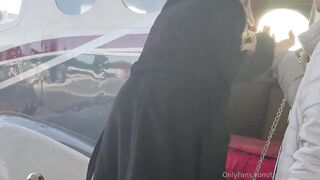 Kali Roses Threesome On A Private Plane